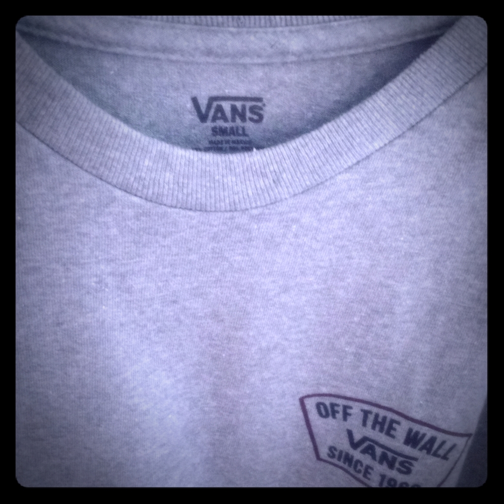 Like New! Men's Small Vans Logo Tee
